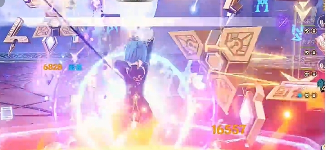 原神骑士的剑影第5天绚烂若花的迅影怎么过5