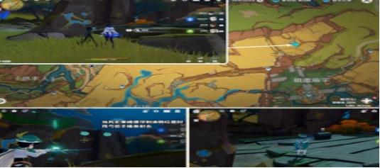 原神绘有涂鸦的裂石在哪3