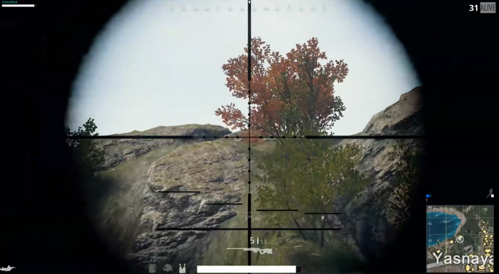 绝地求生倍镜怎么放大视野1