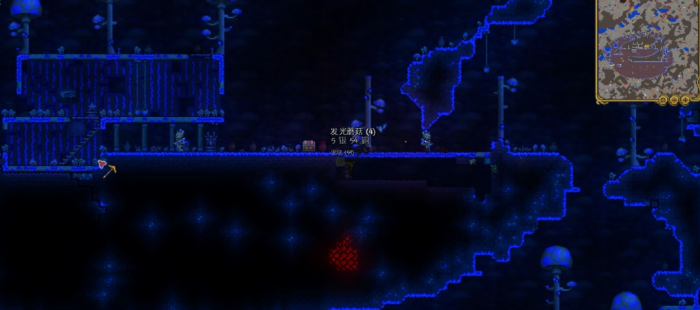 泰拉瑞亚邪恶蘑菇在哪2