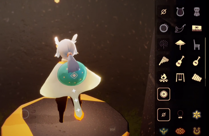 光遇圣岛季新乐器手碟有什么用1