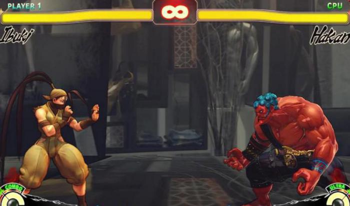 街霸4如何自定义角色2