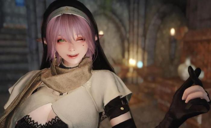 上古卷轴5如何全屏1