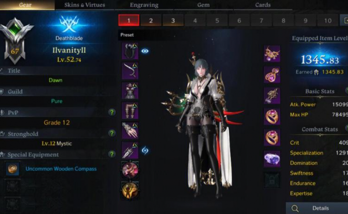 失落的方舟哪个职业最帅1