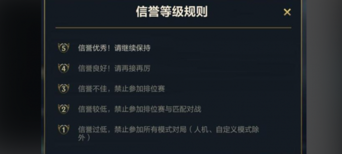 英雄联盟手游信誉分如何提升2