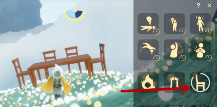 光遇放置物怎么收回2