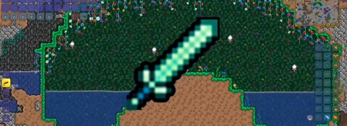 泰拉瑞亚怎么快速获得石中剑1