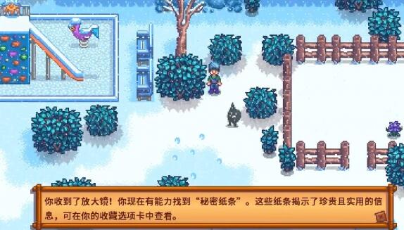 星露谷物语冬日谜团秘密纸条怎么使用3