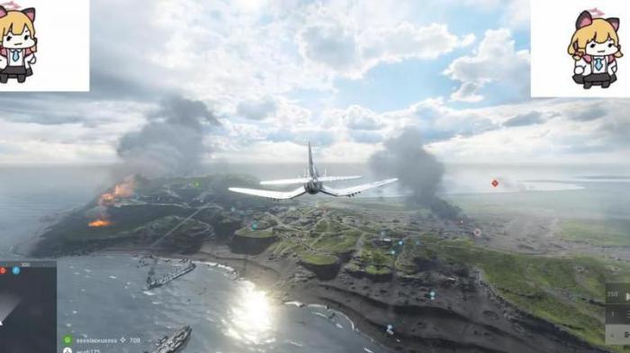 战地五飞机怎么向后看2