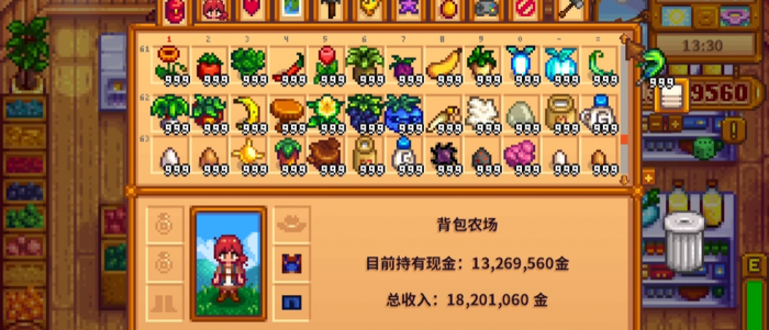 星露谷物语怎么让背包变大3