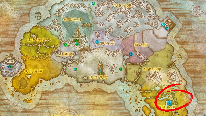 《魔兽世界》伊米隆国王具体位置介绍3