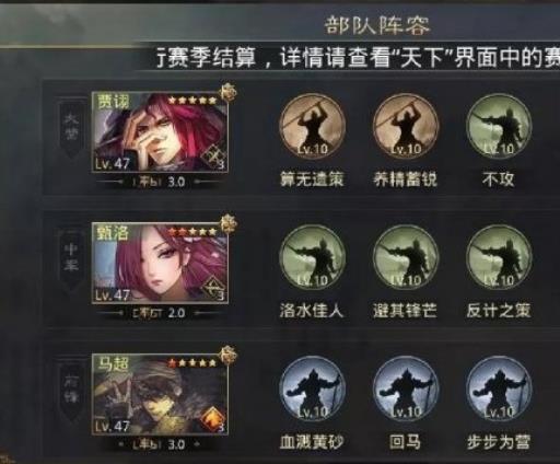 率土之滨马超平民阵容怎么搭配?3