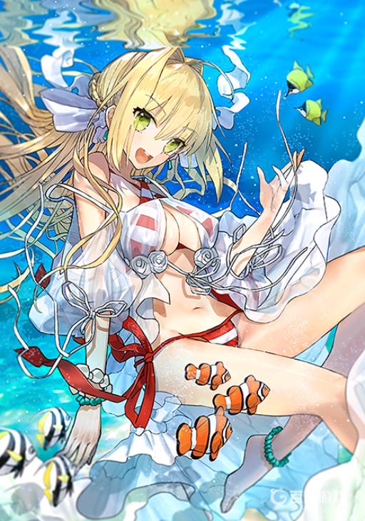 命运-冠位指定泳装尼禄值得练吗?1