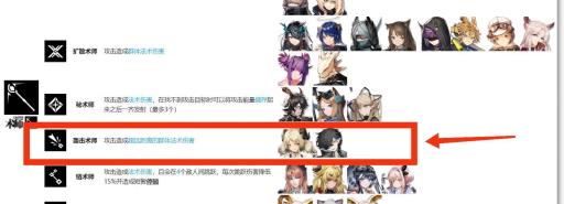 明日方舟轰击术士有哪些?2