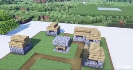 迷你世界怎么做村庄?3
