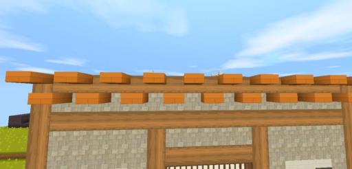 迷你世界珊瑚宫屋顶怎么做?5