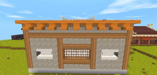 迷你世界珊瑚宫屋顶怎么做?6