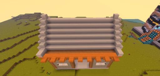 迷你世界珊瑚宫屋顶怎么做?8