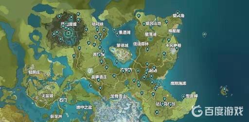 原神蒙德的风神瞳在哪?2