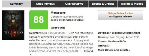 暗黑破坏神4值得购买吗?1