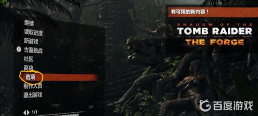 古墓丽影暗影中文如何设置?7