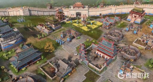 帝国时代4中国怎么升朝代?3