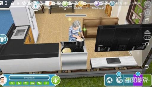 模拟人生4为什么不能做饭?2