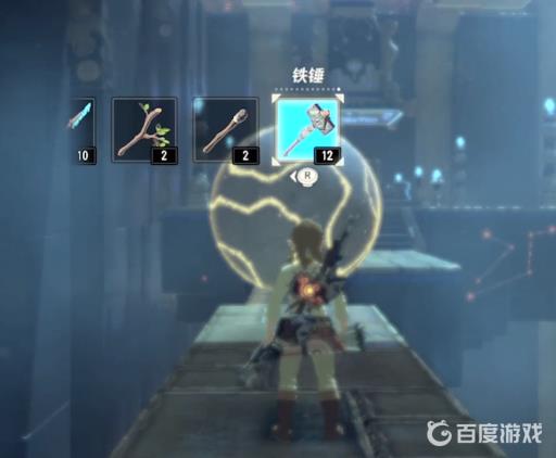 塞尔达时间静止神庙的石头怎么推下去?4