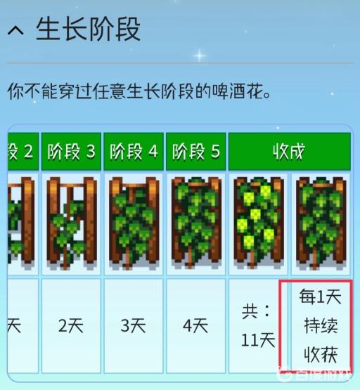 星露谷物语啤酒花几天一收?2