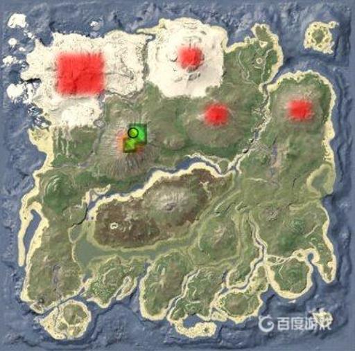 方舟南方巨兽龙在哪?1