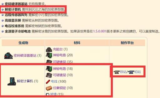 泰拉瑞亚解密计算机在哪?2