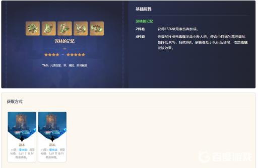 原神3.2深林的记忆能合成吗?2