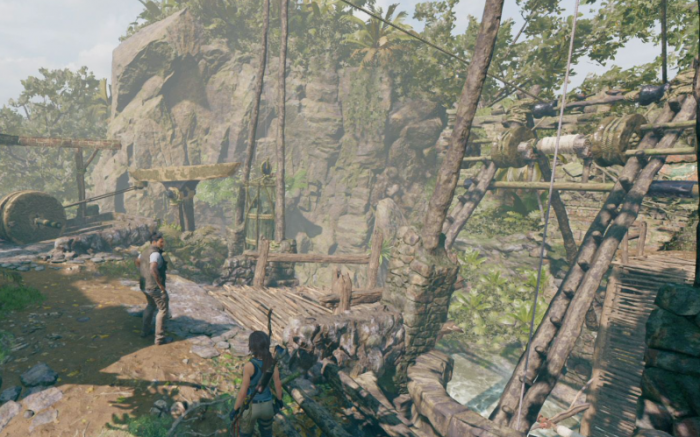 古墓丽影暗影吊桥怎么过2