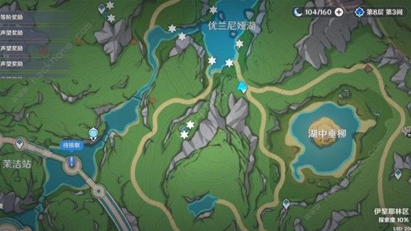 原神湖光铃兰位置大全3