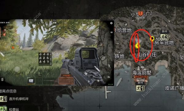 暗区突围空投罐位置山谷大全3