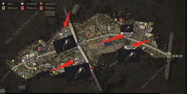 暗区突围男团刷新点规律大全2