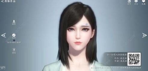 天涯明月刀手游微信捏脸数据大全4