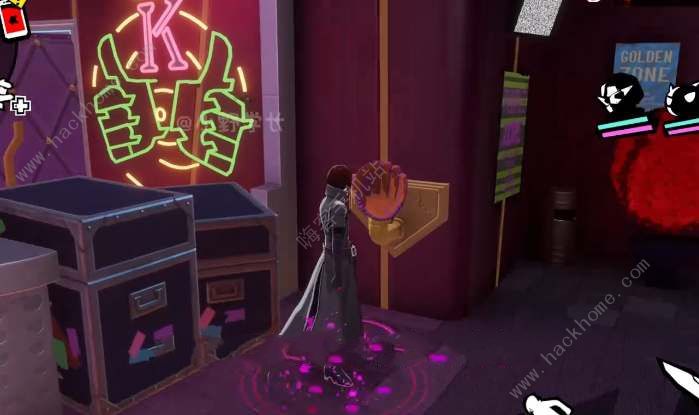 女神异闻录夜幕魅影俱乐部一层粉色棒球在哪4