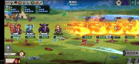 召唤骑士团燃烧队怎么打领主1