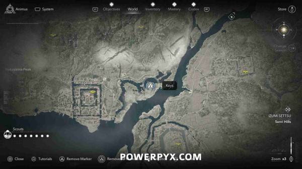 刺客信条影钥匙收集攻略2