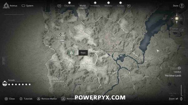 刺客信条影钥匙收集攻略65