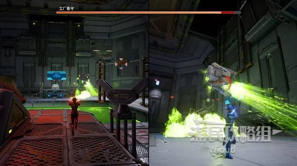 双影奇境工厂守卫者怎么打4