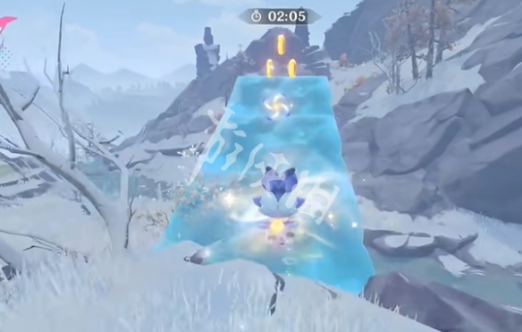 原神炽魂斗士的雪界之旅前哨龙迹第1关攻略5