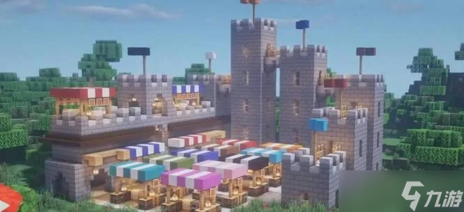我的世界大城堡怎么建_我的世界大型城堡教程