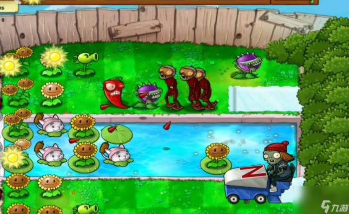 植物大战僵尸全面冻结怎么过关1
