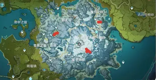 原神山中之物冰封碎片收集攻略1