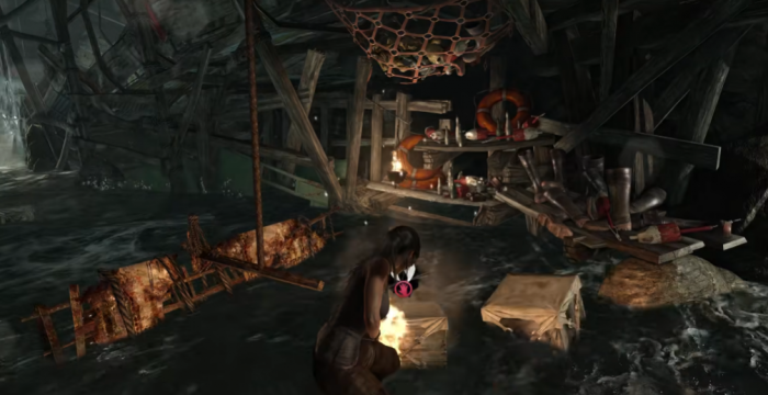 古墓丽影九攻略第一关怎么过3