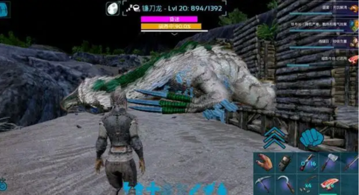方舟生存进化中怎样驯服恐龙1