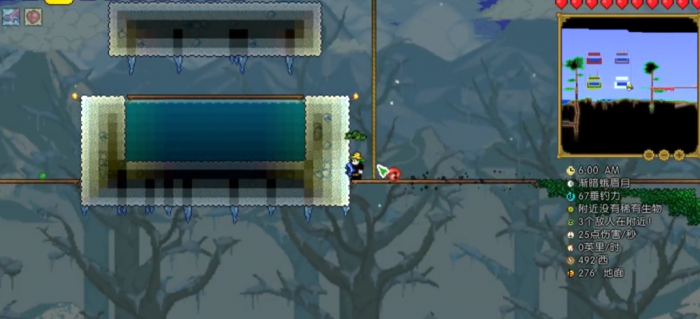 泰拉瑞亚人工湖怎么造1