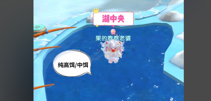 摩尔庄园怎么站在水里2